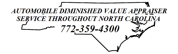 NORTH CAROLINA AUTOMOBILE DIMINISHED VALUE APPRAISER 772-359-4300